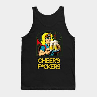 St Patricks Day Beer Elements Tank Top